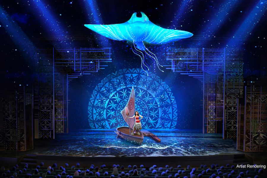 Disney The Tale of Moana sur le Disney Treasure de la Disney Cruise Line