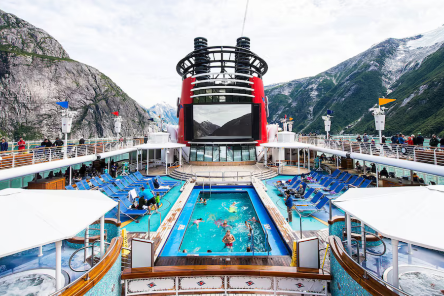 Goofy’s Pool sur le Disney Wonder de la Disney Cruise Line
