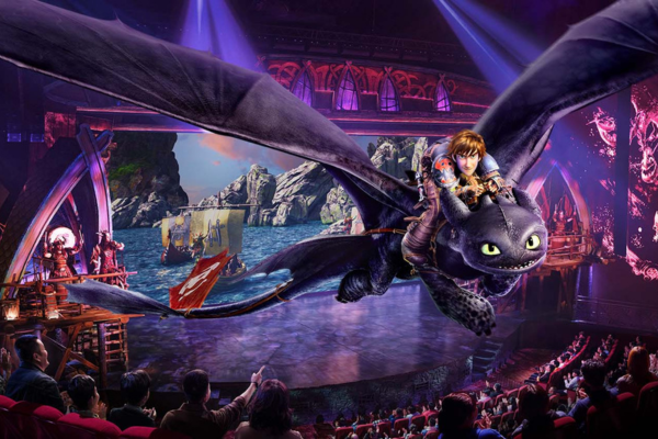 How to train your dragon à Universal Beijing Resort