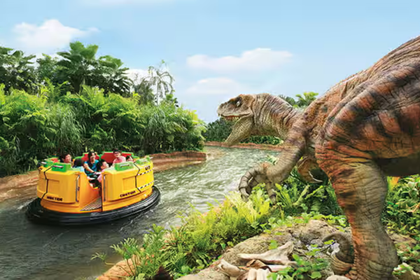 Jurassic Park Rapids Adventure à Universal Studios Singapore