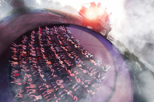 Chasseurs de tornades au Futuroscope